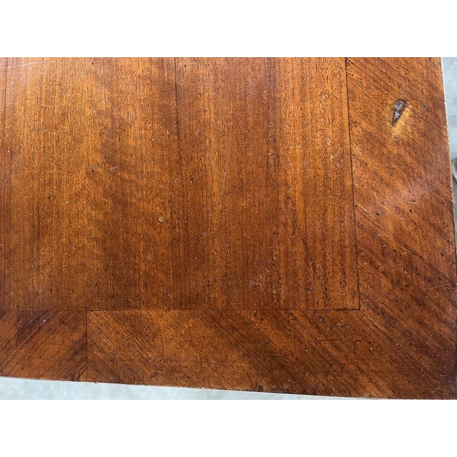 Brown Italian Empire Walnut Commode, 19th Century For Sale - Image 8 of 15