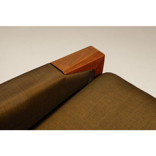 Vintage Danish Lounge Chairs in Olive Green, 1960s, Set of 2 For Sale - Image 15 of 16