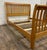 Vintage Vaughan Furniture Co Queen Size Mission Arts and Crafts Style Sleigh Bed For Sale In Kansas City - Image 6 of 11