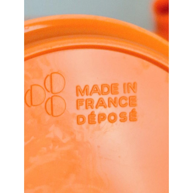 Vintage French Juice Service by Jean-Pierre Vitrac for Déposé France, 1970s, Set of 9 For Sale - Image 9 of 10