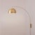 Mid-Century Modern 1960s Morelli Half Dome Brass Steel Wall Lamp by Nova of California For Sale - Image 3 of 7