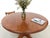 Brown Brutalist Round Table in Oak, 1960s For Sale - Image 8 of 18