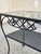 Metal Mid 20th Century Wrought Iron Meadowcraft Salterini Style Side Table For Sale - Image 7 of 9