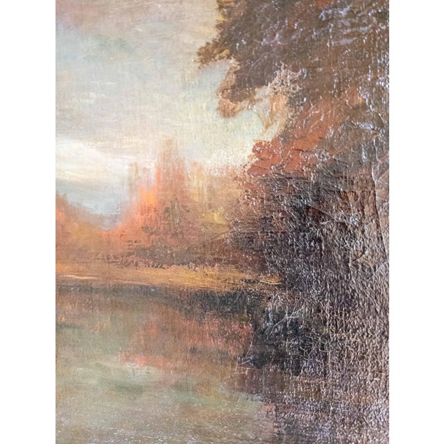 Early 20th Century American Tonalist Landscape Painting by George Burroughs Torrey For Sale - Image 12 of 16