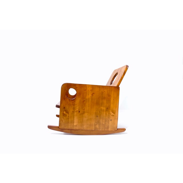 Vintage Swedish Rocking Chair, 1960s For Sale - Image 13 of 18