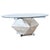 This sculptural diamond-shaped coffee table was produced in Italy circa 1960 and exemplifies the bold elegance of mid-...