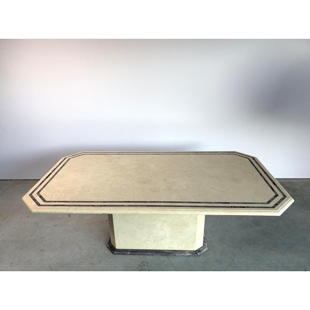 Vintage Italian Marble Dining Table, 1970s For Sale - Image 4 of 12