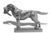 Traditional Lejeune Chrome Labrador, Large W/ Pheasant Car Mascot For Sale - Image 3 of 8