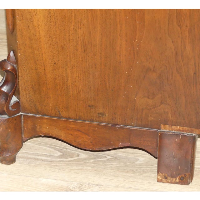 Antique Gründerzeit Vertiko with Top Section, 1920s For Sale - Image 13 of 15