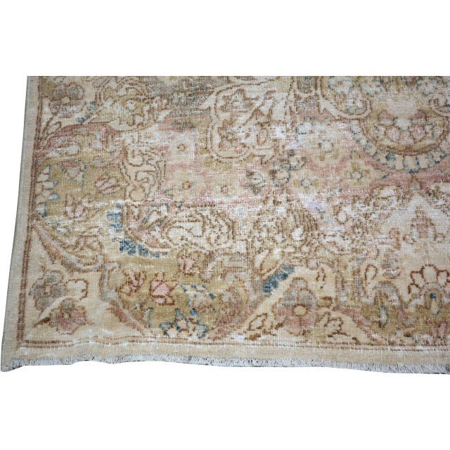 Turkish Vintage Turkish Anatolian Hand Knotted Wool Rug, 10x15'9 For Sale - Image 3 of 6