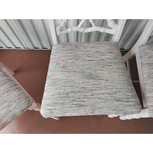 1960s Old Florida Chinoiserie Chairs Set of 4 Chairish