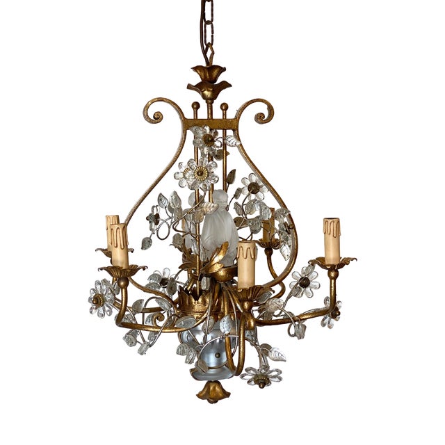 Chandelier from Maison Baguès, 1960s For Sale