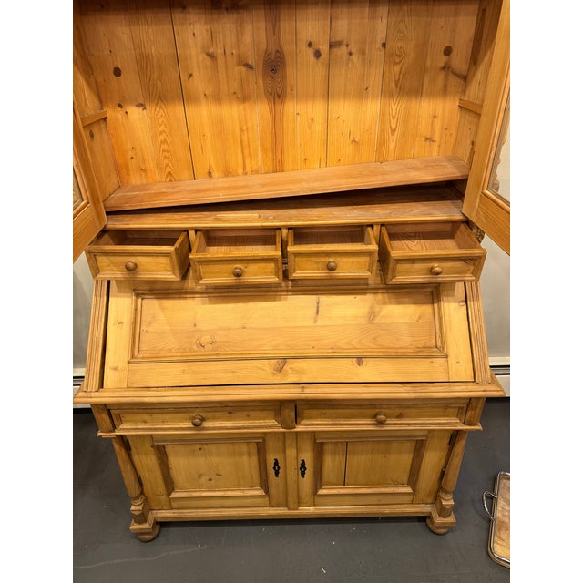 Vintage Danish Country Pine Cupboard For Sale - Image 9 of 9