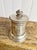 A lovely little antique circa early 1900s silver plated individual pepper mill with iron grinding mechanism, from the...
