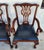 Chippendale Councill Chippendale Mahogany & Leather Dining Chairs Set of 4 For Sale - Image 3 of 18