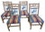 Cabin Vintage Mortensen Designs, Inc “The Rainbow Collection” Hickory & Glass Dining Table W/4 Chairs For Sale - Image 3 of 18