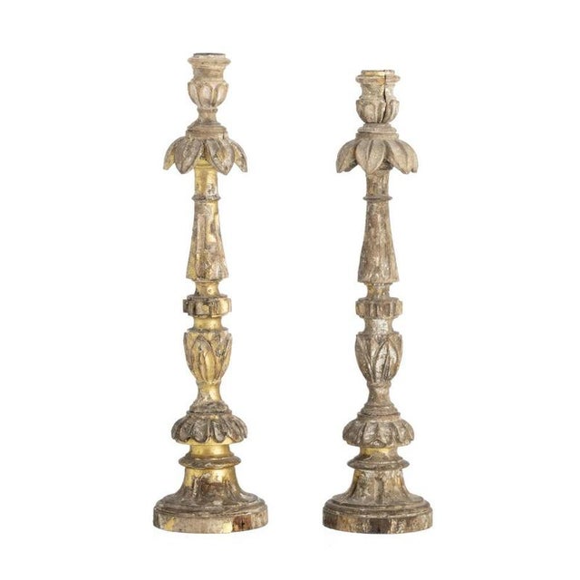 18th Century Queen Maria I Collection Candlesticks, Set of 2 For Sale - Image 6 of 6