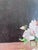 Rustic European Vintage Original Flower Oil Painting, Floral Still Life Art For Sale - Image 3 of 13
