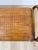 French Style Bentwood Rattan Woven Bench Vintage MCM 1960s Accent Boho Design For Sale - Image 10 of 11