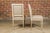 Wood Pair of French Louis XVI Style 1920s Painted Side Chairs with Fluted Legs For Sale - Image 7 of 12