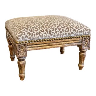 French Louis XVI Ottoman For Sale