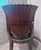 Mid-Century Modern Late 20th Century Attributed Maitland Smith Mahogany Fan Back Dining Chairs - A Pair For Sale - Image 3 of 17
