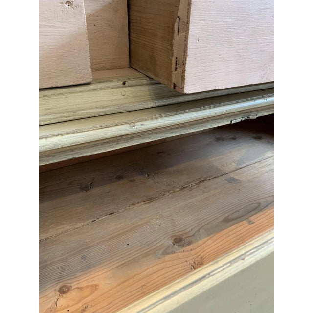 Antique Swedish Painted Rococo Vitrine, 1770 For Sale - Image 10 of 16