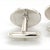1990s Pair of Tiffany & Co Estate Sterling Silver Cufflinks For Sale - Image 9 of 9
