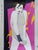 Splash Art Poster by Patrick Nagel, 1990s For Sale