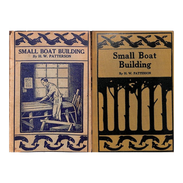 "Small Boat Building" 1934 Patterson, h.w. For Sale