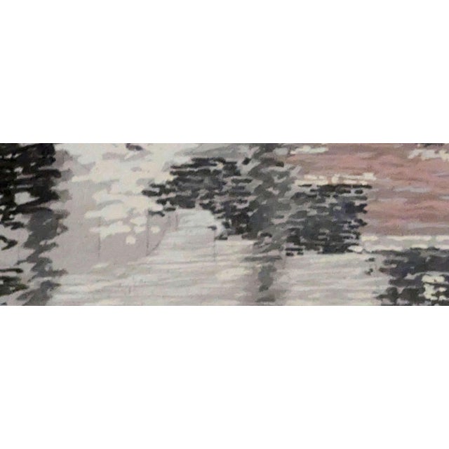 1970s Vintage 1972 Signed Thomas Fransioli Painting For Sale - Image 5 of 9