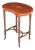 Antique Edwardian Inlaid Mahogany Kidney-Shaped Side Table, 1900 For Sale