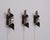 Space Ace Wall Sconces from Raak, 1970s, Set of 3 For Sale - Image 3 of 8