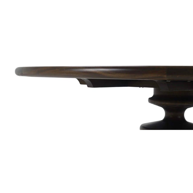 Mid-Century Modern Mid Century Modern Round Dining Table - 72" For Sale - Image 3 of 8