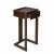 Wood 32" Chinese Oriental Minimalistic Square Brown Plant Stand Pedestal Table For Sale - Image 7 of 7