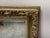 Vintage Gold Finish Ornate Wall Mirror For Sale - Image 10 of 12