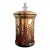 Scott Potter Gilded Decoupage Apothecary Jar For Sale