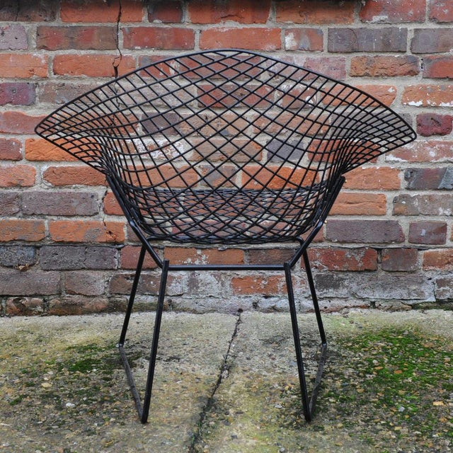 Harry Bertoia Diamond Chair attributed to Harry Bertoia for Knoll, 1950s For Sale - Image 4 of 11
