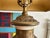1960s Vintage Ceramic Greek Inspired Lamp Pair With Shades - a Pair For Sale - Image 5 of 11
