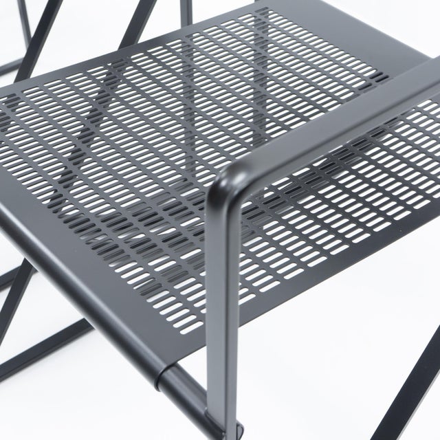 Black Seconda Chairs by Mario Botta for Alias, 1980s For Sale - Image 11 of 13