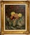 Nicolai Cikovsky, Large Modernist Oil Painting Wild Flowers in Vase WPA Artist Nicolai Cikovsky For Sale In Miami - Image 6 of 18