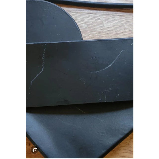 Vintage Hanging Metal Wall Art Sculptured Martini Glasses Bar Decor For Sale - Image 14 of 18