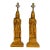 1960s Westwood Tony Paul Hollywood Regency Quan Yin Buddha Lamp Gold Gilt - A Pair For Sale