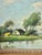 Antique European Pastoral Landscape Oil on Canvas, Signed by Artist For Sale - Image 10 of 11