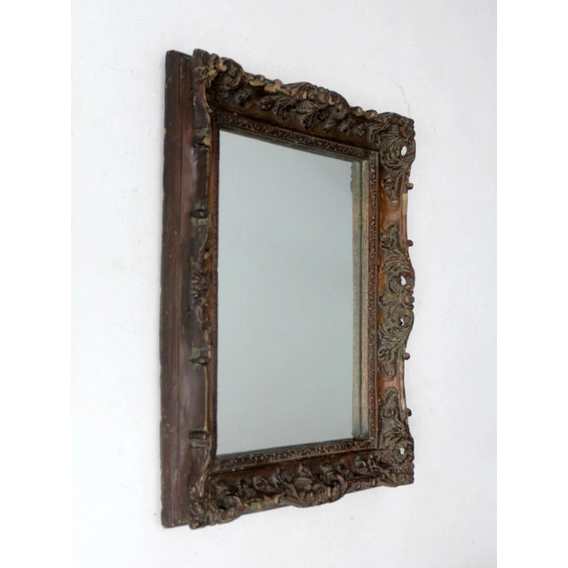 Early 20th Century Antique Victorian Wall Mirror For Sale - Image 5 of 10