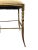 Mid 20th Century Chiavari Italian Brass Chair For Sale - Image 4 of 5