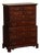 Link Taylor Chippendale Style Mahogany Chest on Chest For Sale
