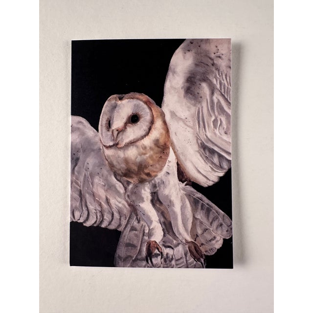 2020s Set of Six Note Cards Printed From My Drawings of Birds For Sale - Image 5 of 10