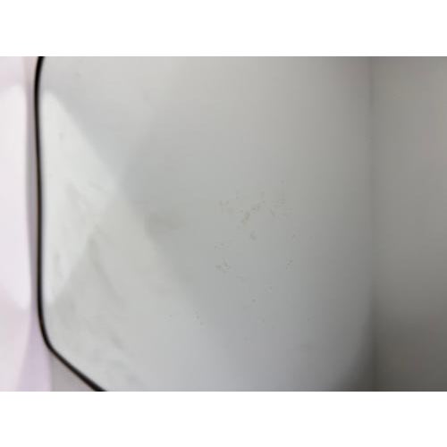 Italian Brass Framed Wall Mirror attributed to Gio Ponti, Italy, 1960s For Sale - Image 10 of 12