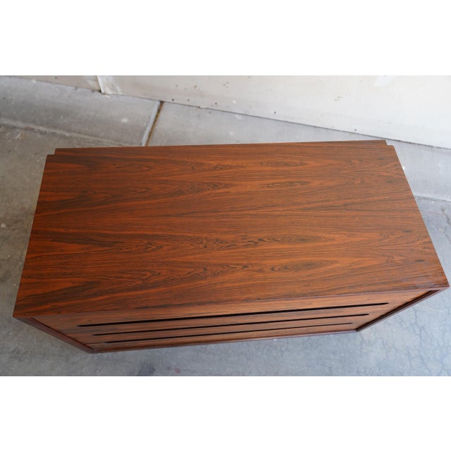 1950s Danish Modern Rosewood Modular Wall Unit / Desk / Display Cabinet For Sale - Image 13 of 13